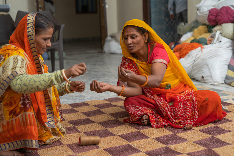 Skilled Pelican House artisans in India